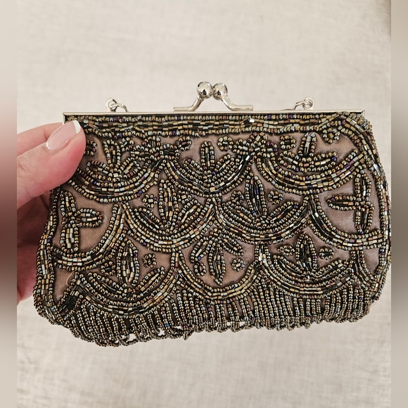 Gorgeous vintage-like evening bag - Picture 10 of 14